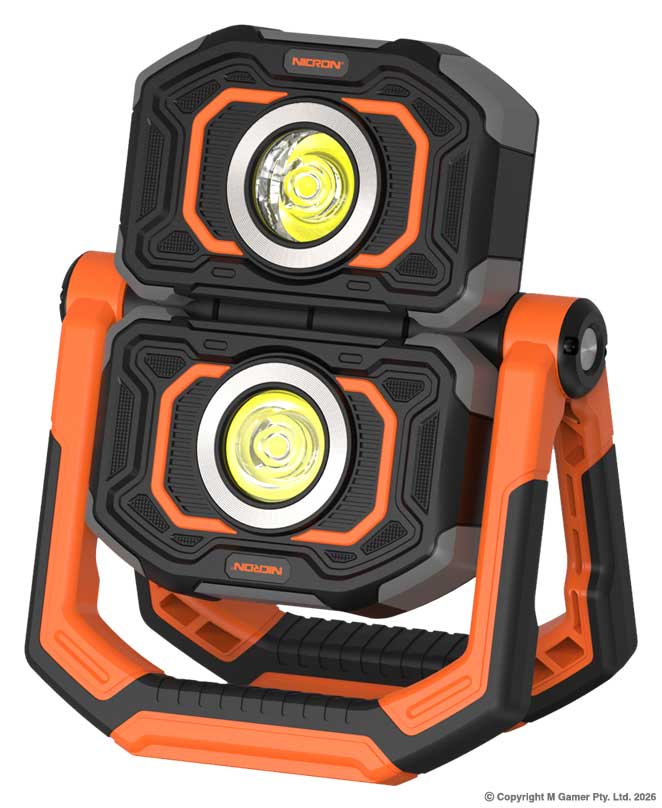 2000lms Multi-Function Rechargeable Work Lamp